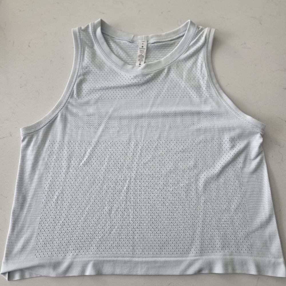 Lululemon Athletica Light Blue Tank Top